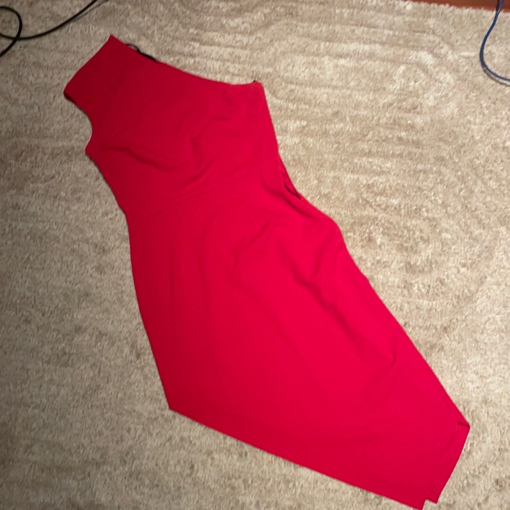 Aqua Dresses red dress